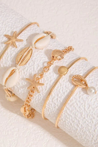 Armband Mit Muscheln Und Seesternen