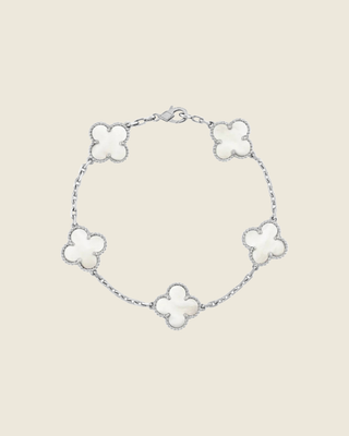 Klee Armband Silber