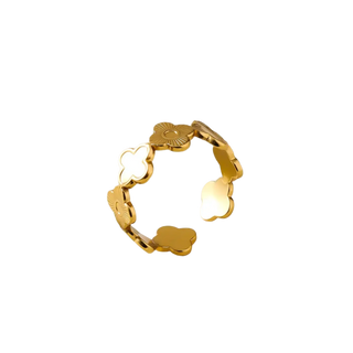 Klee Metall Ring