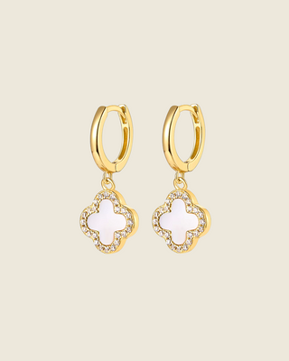 Klee Diamant Ohrringe